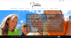 Desktop Screenshot of malygeniusz.org